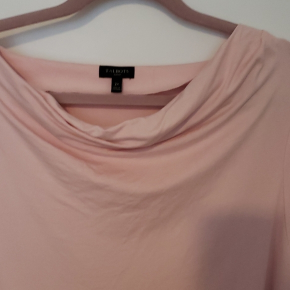 Talbots cowl neck long sleeve top - Picture 2 of 4